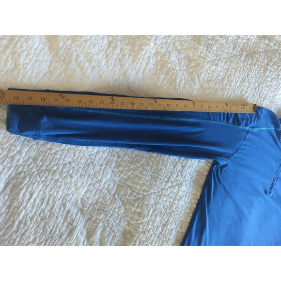 Tasc Bamboo Performance Quarter Zip Pullover Men’s X-Large Blue New Orleans - Picture 11 of 13